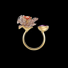 Sunset Blueberry Petunia Ring