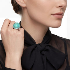 Turquoise Candy Crush Ring
