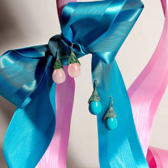 Turquoise Droplet Earrings