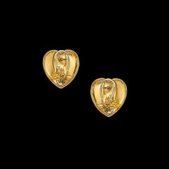 Turquoise Heart Studs