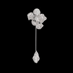 White Diamond Bloomingdale Pin