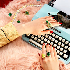 Lemon Cinderella Ring