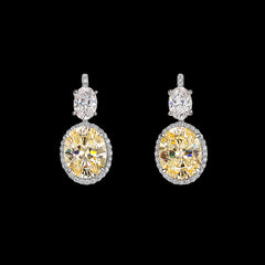 Iris Canary Earrings