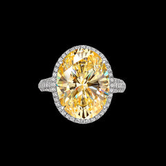 Iris Canary Ring