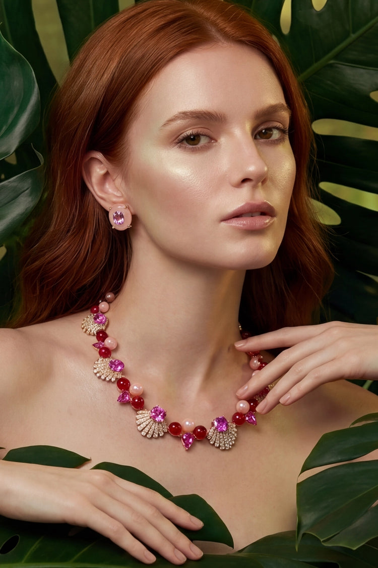 Anabela_Chan_Joailleirie_Landing_Page_High_Summer_Ruby_Rose_Ariel_Necklace_Rose_Quartz_Pebble_Earrings_mobile