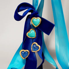 Apple Heart Earrings