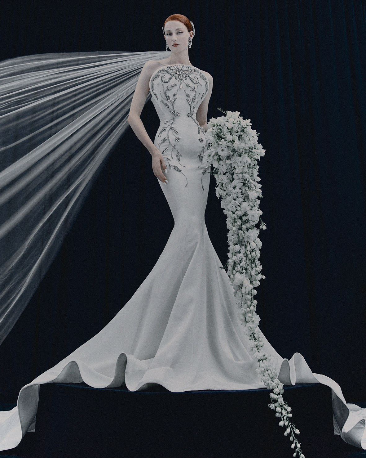 Anabela Chan Joaillerie_Collections_Bridal_AC x Andrea Brocca Alta Moda 2023_Diamond Chandelier Earrings_02