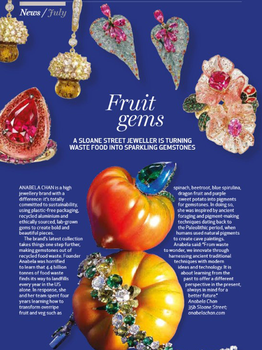 Anabela_Chan_Joaillerie_Fruit_Gems_featured_in_Sloane_Square_Magazine_July_2025_cover