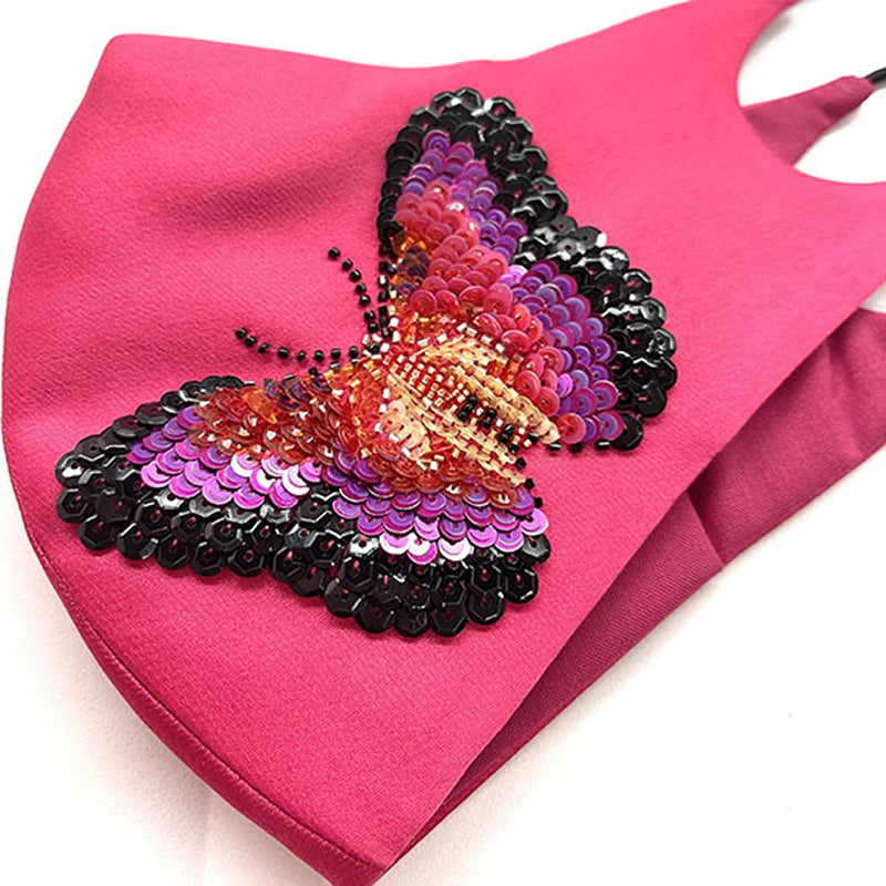 Anabela Chan Joaillerie_Fuchsia Papillon Mask