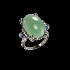 Jade Mermaid Ring
