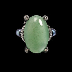 Jade Mermaid Ring