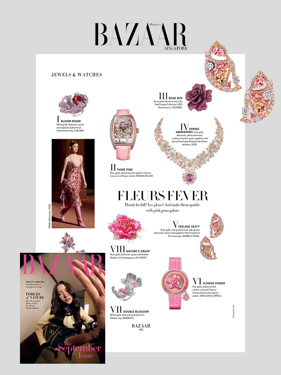 Anabela_Chan_Joaillerie_Lemon_Slice_Earrings_featured_in_Harper_s_Bazaar_Singapore_September_2025_cover