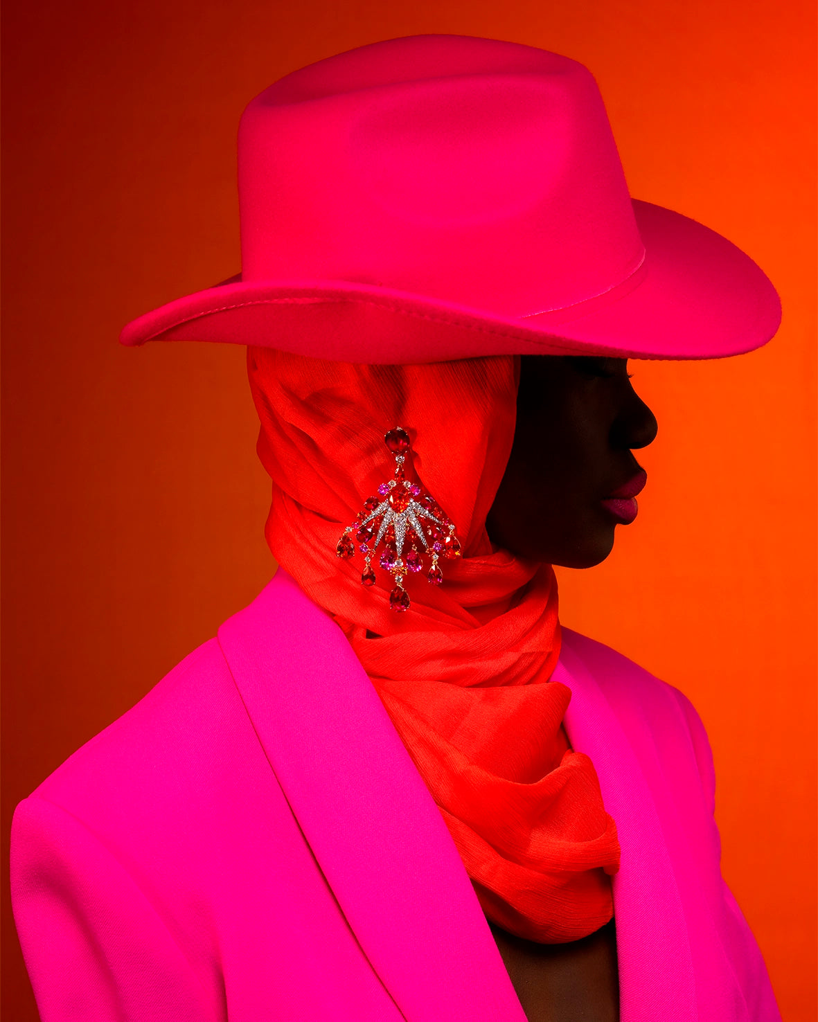 Anabela_Chan_Joaillerie_Our_Collections_Supernova_Ruby_Sunset_Starburst_Earrings_Model_Campaign_Image_02_web