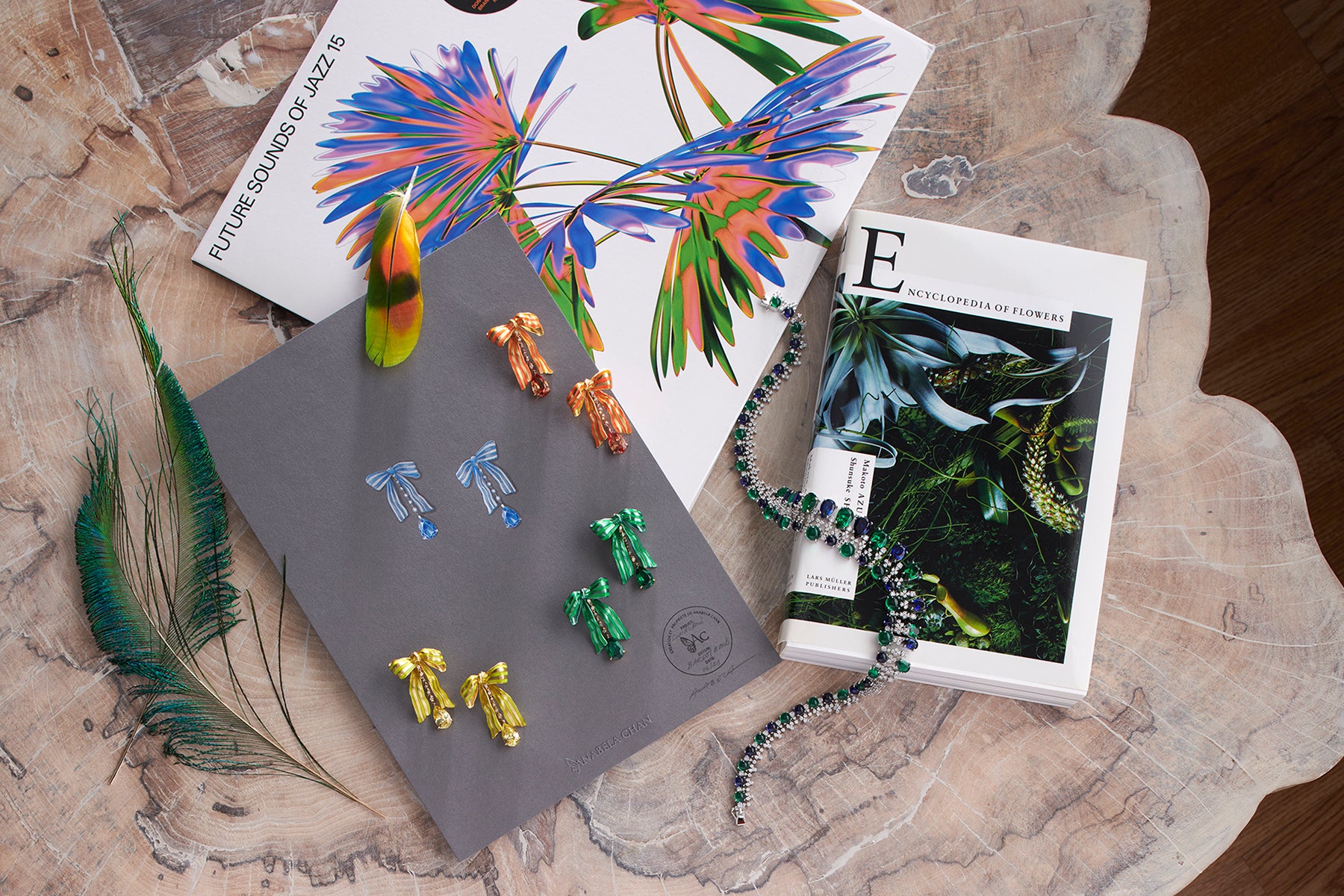 Anabela Chan Joaillerie_Our Ethos_Bardot Bow Earrings_Gouache_desktop