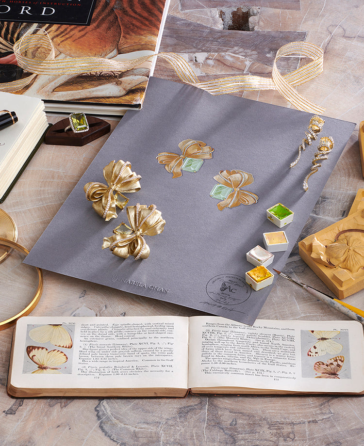 Anabela Chan Joaillerie_Our Ethos_Golden Antoinette Earrings_Gouache_mobile