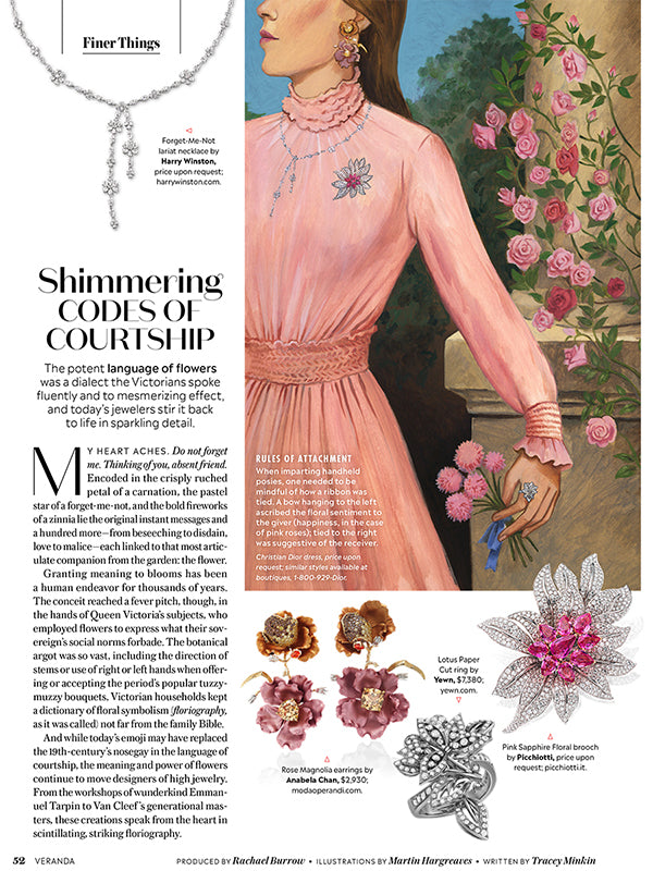 Anabela Chan Joaillerie_Veranda Magazine_Rose Magnolia Earrings