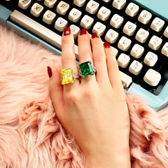 Lemon Cinderella Ring