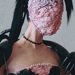 Midnight Marguerite Choker