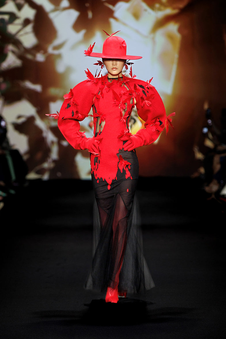 Robert Wun Haute Couture Autumn Winter 2024 Anabela Chan Joaillerie Robert Wun Haute Couture Autumn Winter 2024 Anabela Chan Joaillerie