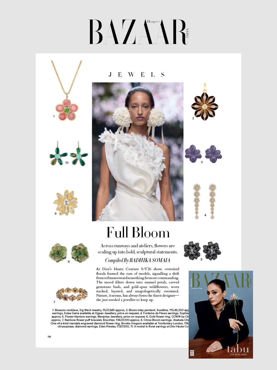 Citrus_Bloom_Earrings_featured_in_Harper_s_Bazaar_India_cover