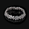 Diamond Garden Of Eden Bracelet. Lab-Grown Simulated Diamond