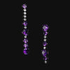 Violet Becoming Morse Code Earrings