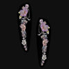 Lavender Primrose Vine Earrings