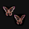 Rose Butterfly Studs