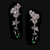 Orchid Emerald Earrings