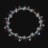 Emerald Amethyst Palm Paradise Necklace