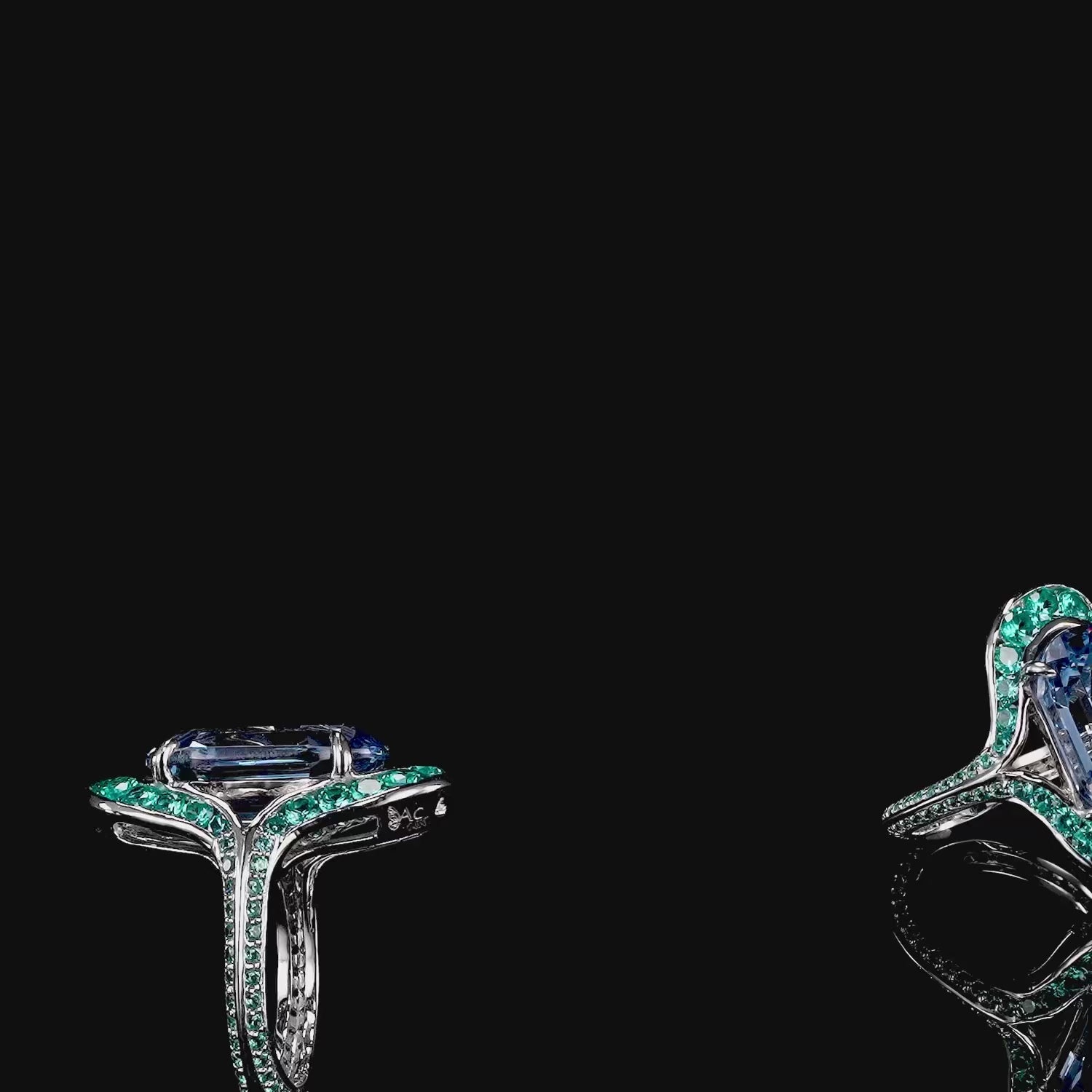 Ocean Lozenge Ring