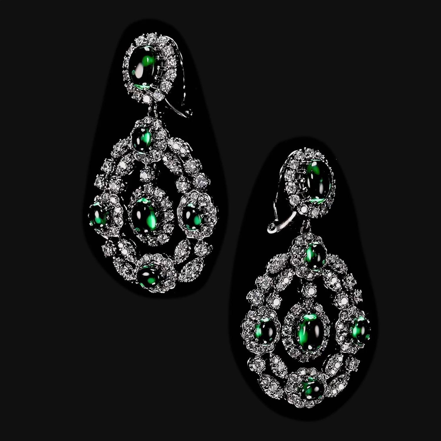 Treasure Emerald Earrings