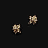 Mini Golden Bow Earrings