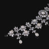Satine Noir Necklace. Lab-Grown Simulated Diamond