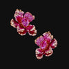 Peony Poppy Earrings