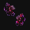 Begonia Poppy Earrings