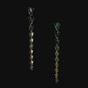 Emerald Nova Earrings. Lab-Grown Emerald
