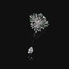 Emerald Mycelia Pin