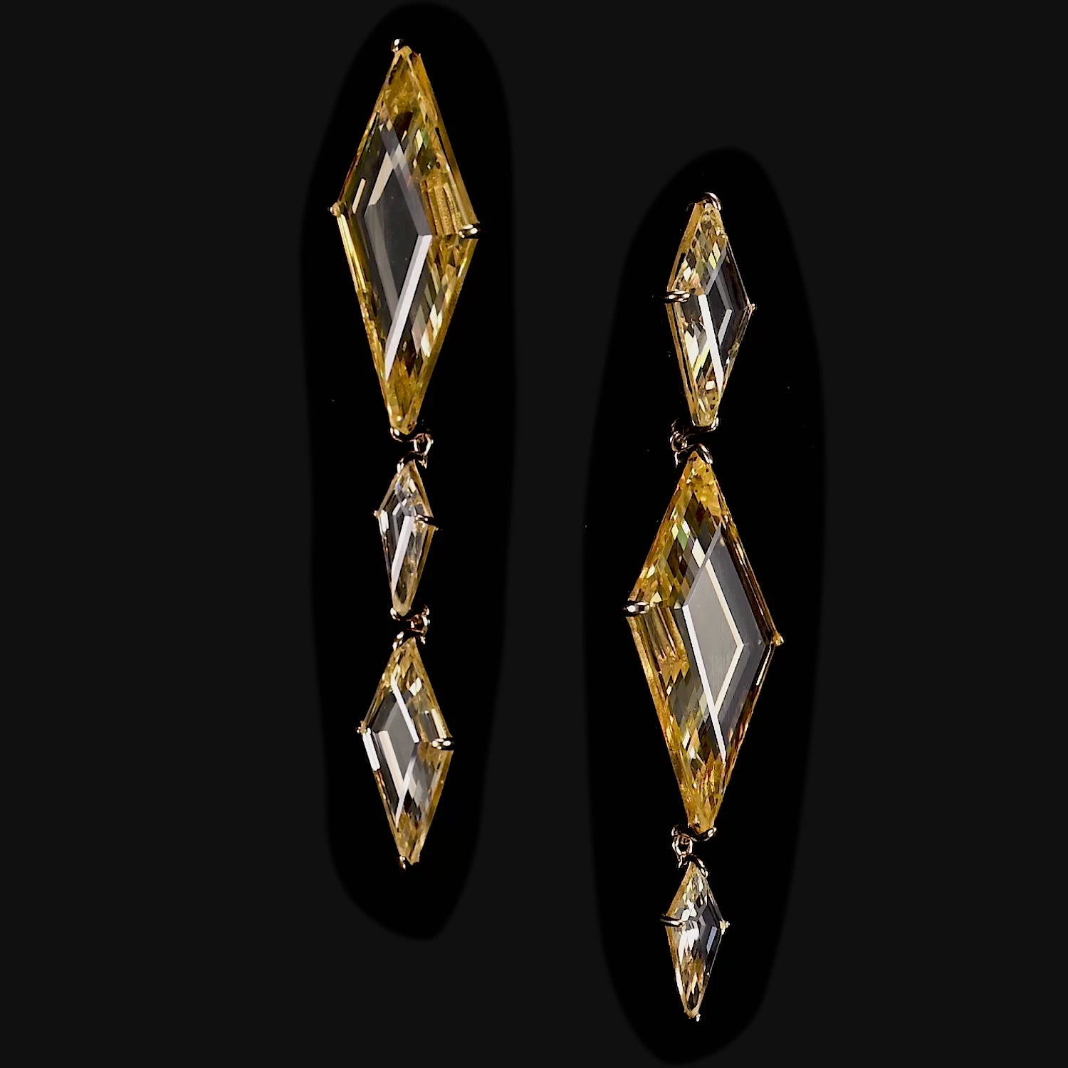 Canary Trinity's Shatter Earrings