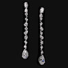 Diamond Celestial Dust Drop Earrings