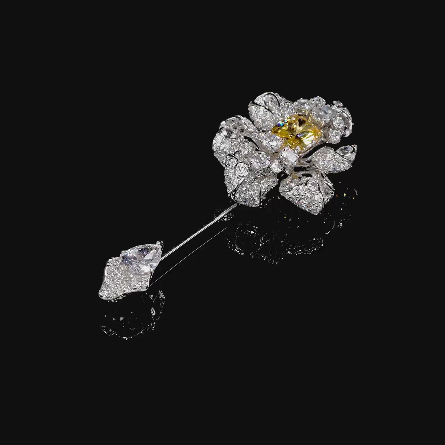 Canary Fleurs D'Elixir Brooch