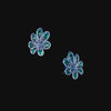 Ocean Paraiba Chanterelle Studs