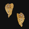 Golden Poison Ivy Earrings