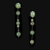 Jade Matrix Love and Pain Earrings