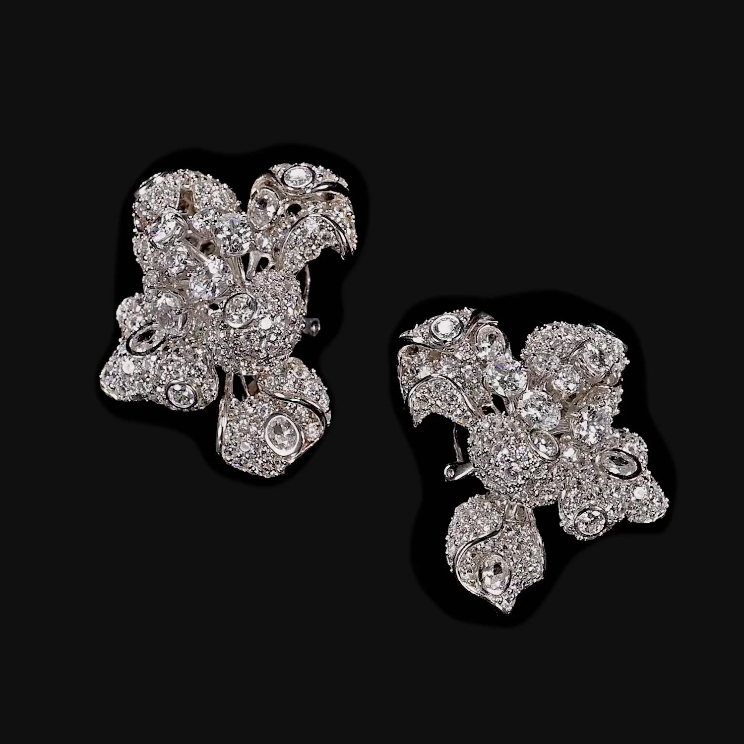 Diamond Bloomingdale Earrings