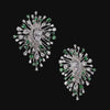 Emerald Mycelia Earrings
