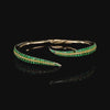 Emerald Blades of Grass Bangle