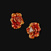 Magma Rose Studs