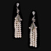 Pearl Lily of the Valley Earrings