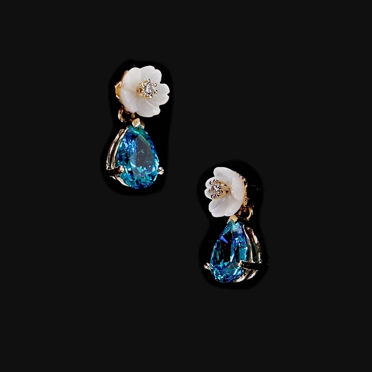 Sky Orchard Drop Earrings